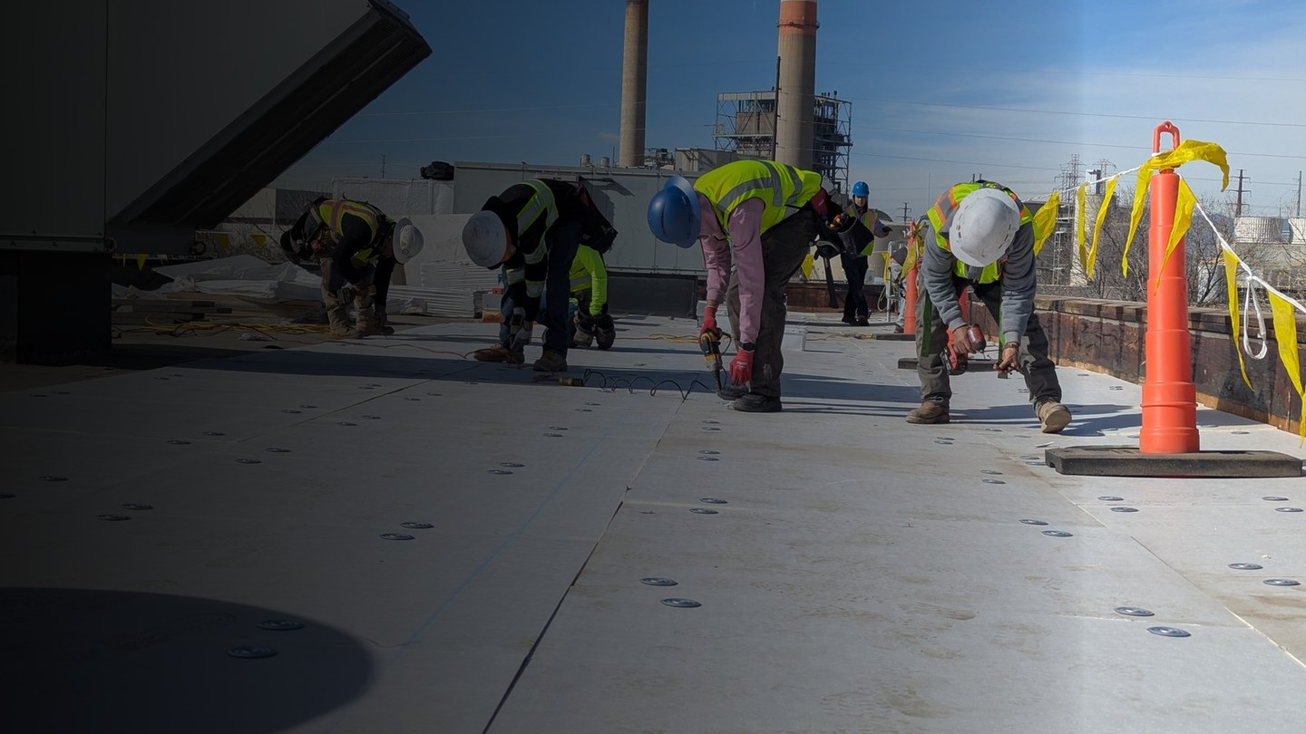 commercial flat roof tpo installation denver co